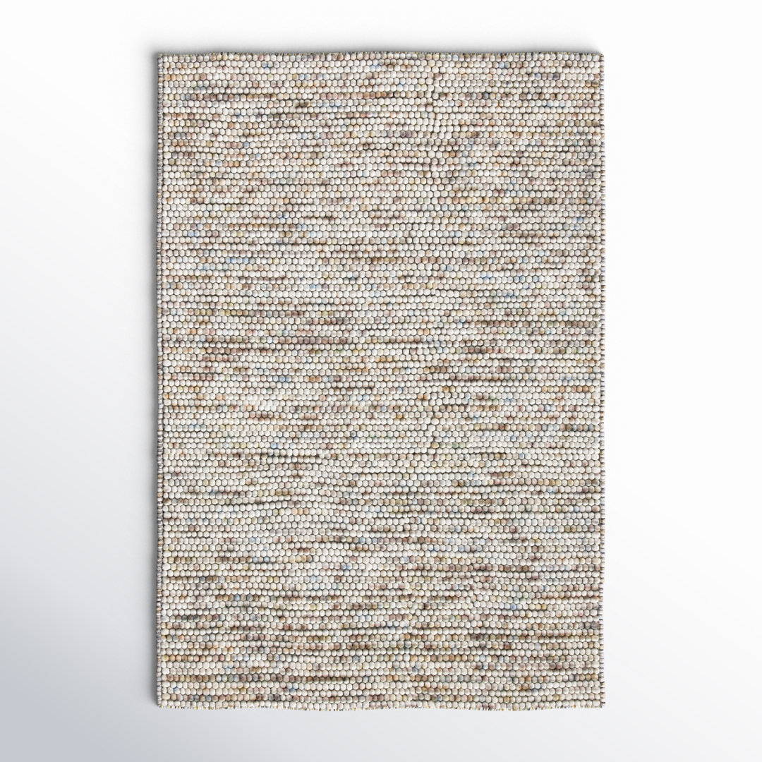 Elle Ivory Multi Hand-Woven Flatweave Rug